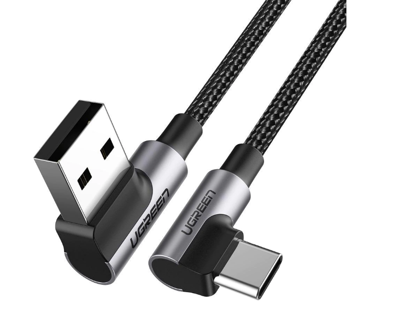 Cablu alimentare si date Ugreen US176 fast charging USB la USB Type-C 0.5m negru thumb