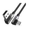 Cablu alimentare si date Ugreen US176 fast charging USB la USB Type-C 0.5m negru