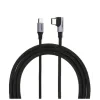 Cablu alimentare si date Ugreen US255 fast charging USB Type-C la USB Type-C 2m gri