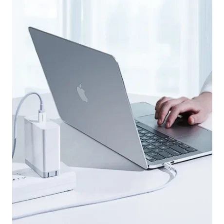 Cablu alimentare si date Ugreen US264 fast charging USB Type-C la USB Type-C 1m alb
