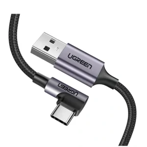 Cablu alimentare si date Ugreen US284 fast charging USB la USB Type-C 1m negru