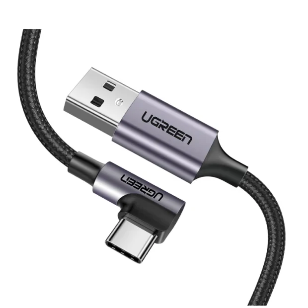 Cablu alimentare si date Ugreen US284 fast charging USB la USB Type-C 1m negru