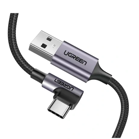 Cablu alimentare si date Ugreen US284 fast charging USB la USB Type-C 3m negru