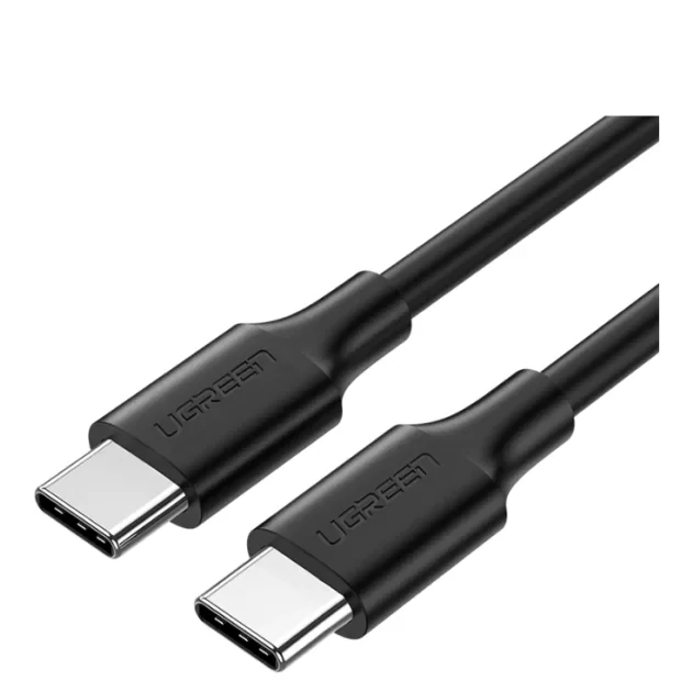 Cablu alimentare si date Ugreen US286 fast charging USB Type-C la USB Type-C 0.5m negru