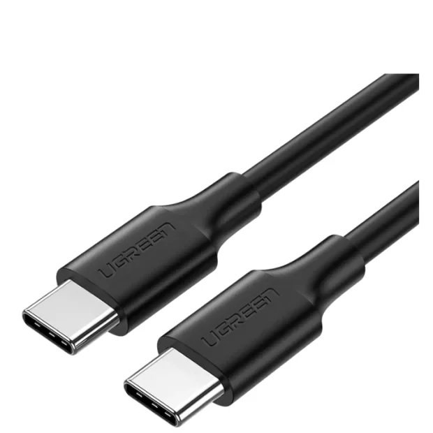 Cablu alimentare si date Ugreen US286 fast charging USB Type-C la USB Type-C 1.5m negru