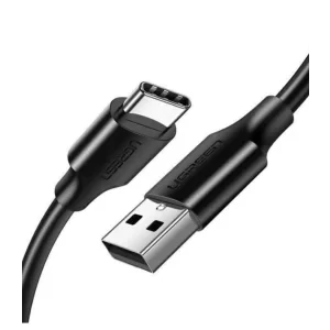 Cablu alimentare si date Ugreen US287 fast charging USB la USB Type-C 2m negru
