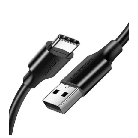Cablu alimentare si date Ugreen US287 fast charging USB la USB Type-C 3m negru