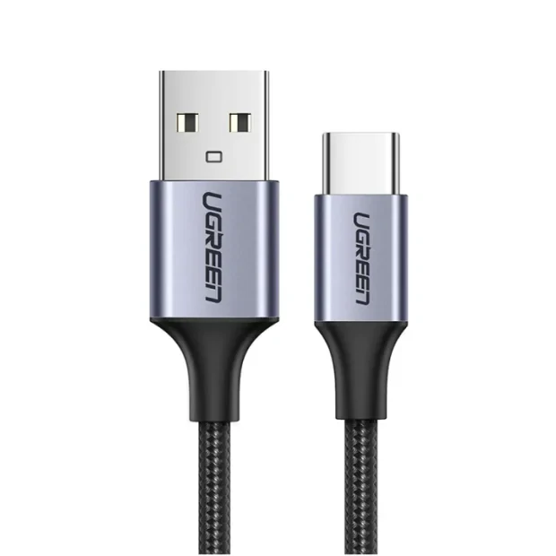 Cablu alimentare si date Ugreen US288 fast charging USB la USB Type-C 1m negru