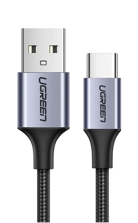 Cablu alimentare si date Ugreen US288 fast charging USB la USB Type-C 3m gri thumb