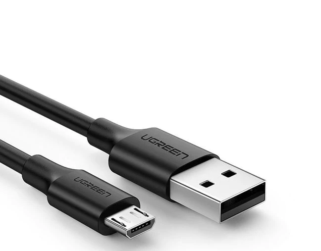 Cablu alimentare si date Ugreen US289 fast charging USB la Micro-USB 0.5m negru thumb