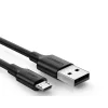 Cablu alimentare si date Ugreen US289 fast charging USB la Micro-USB 0.5m negru
