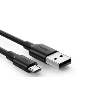 Cablu alimentare si date Ugreen US289 fast charging USB la Micro-USB 1.5m negru