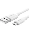Cablu alimentare si date Ugreen US289 fast charging USB la Micro-USB 2m alb