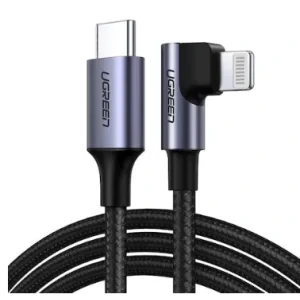 Cablu alimentare si date Ugreen US305 fast charging USB Type-C la Lightning Iphone 1m negru