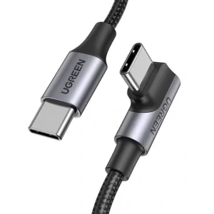 Cablu alimentare si date Ugreen US334 fast charging USB Type-C la USB Type-C 1m negru
