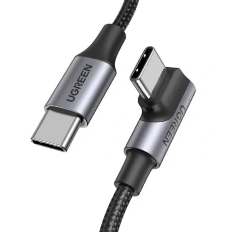 Cablu alimentare si date Ugreen US334 fast charging USB Type-C la USB Type-C 1m negru