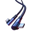 Cablu alimentare si date Ugreen US335 fast charging USB Type-C la USB Type-C 1m negru