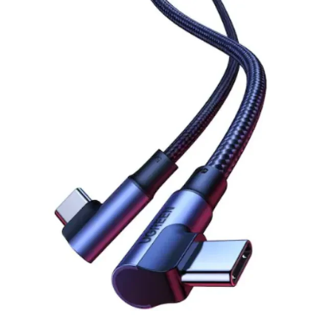 Cablu alimentare si date Ugreen US335 fast charging USB Type-C la USB Type-C 1m negru