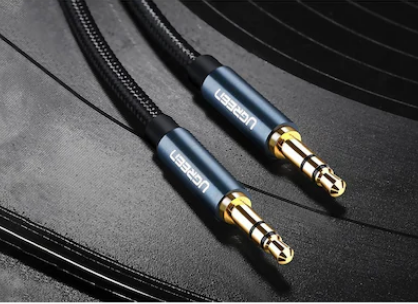 Cablu audio Ugreen AV112 stereo 3.5 mm jack T/T 1m albastru thumb