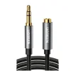 Cablu audio Ugreen AV118 stereo 3.5 mm jack (T) la 3.5 mm jack (M) 2m negru