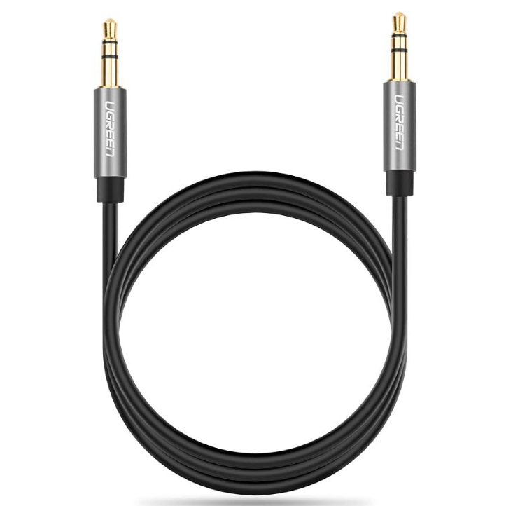 Cablu audio Ugreen AV119 stereo 3.5 mm jack (T) la 3.5 mm jack (T) 2m negru thumb