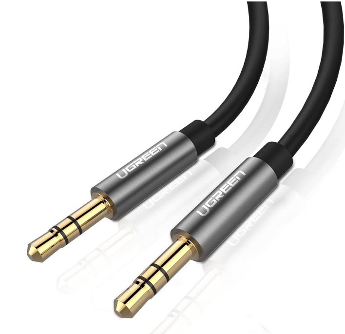 Cablu audio Ugreen AV119 stereo 3.5 mm jack (T) la 3.5 mm jack (T) 2m negru thumb