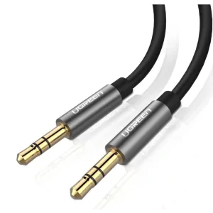 Cablu audio Ugreen AV119 stereo 3.5 mm jack (T) la 3.5 mm jack (T) 5m negru