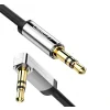 Cablu Audio Ugreen AV119 stereo 3.5 mm jack (T) la 3.5 mm jack (T) 0.5m Negru