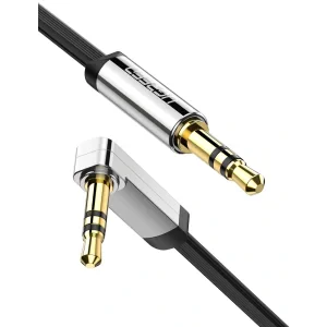 Cablu Audio Ugreen AV119 stereo 3.5 mm jack T/T 1m Negru