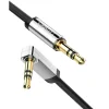 Cablu Audio Ugreen AV119 stereo 3.5 mm jack T/T  2m Negru