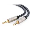 Cablu audio Ugreen AV125 stereo 3.5 mm jack (T) la 3.5 mm jack (T) 2m gri