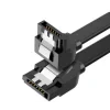 Cablu de date Ugreen US217 SATA 3(T) la SATA 3(T) 0.5m negru