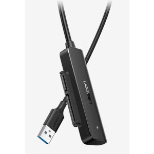 Cablu USB adaptor Ugreen CM321 USB 3.0 (T) la S-ATA (T) 50cm adaptor USB la HDD S-ATA 2.5&quot; negru