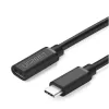 Cablu USB Type-C Ugreen ED008 USB Type-C (T) la USB Type-C (M) 0.5m negru