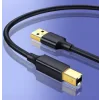 Cablu USB Ugreen US135 pentru imprimanta 1.5m negru