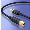 Cablu USB Ugreen US135 pentru imprimanta 1m negru