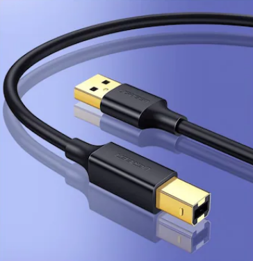 Cablu USB Ugreen US135 pentru imprimanta 3m negru thumb