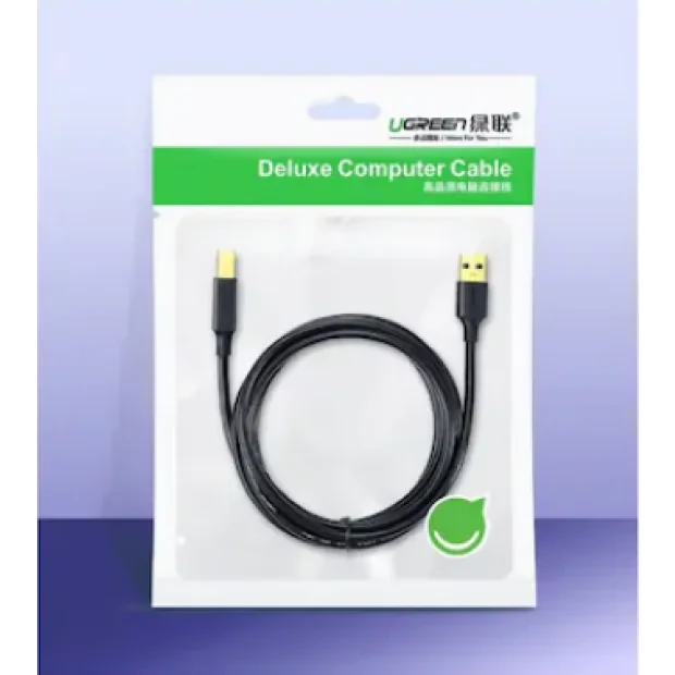 Cablu USB Ugreen US135 pentru imprimanta 3m negru