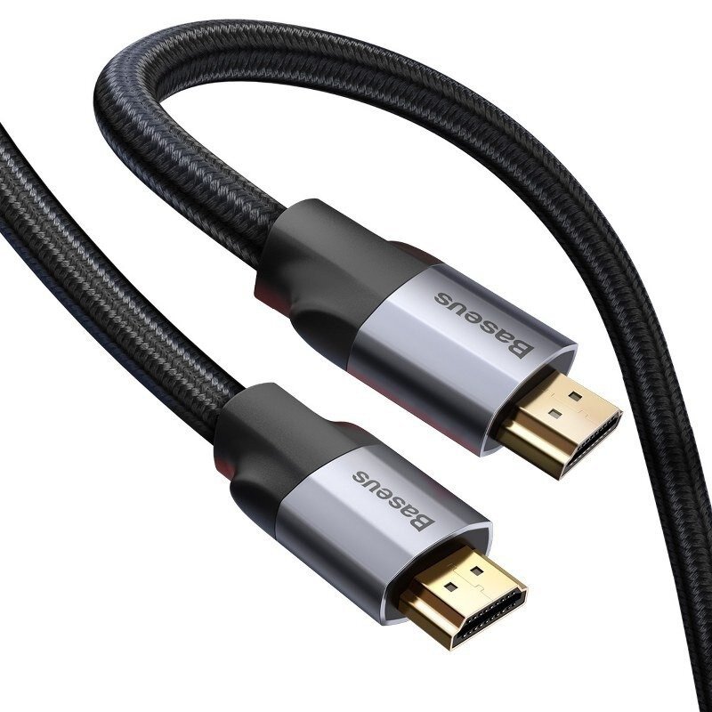 Cablu Video Baseus Enjoyment HDMI (T) la HDMI (T) 5m Gri thumb