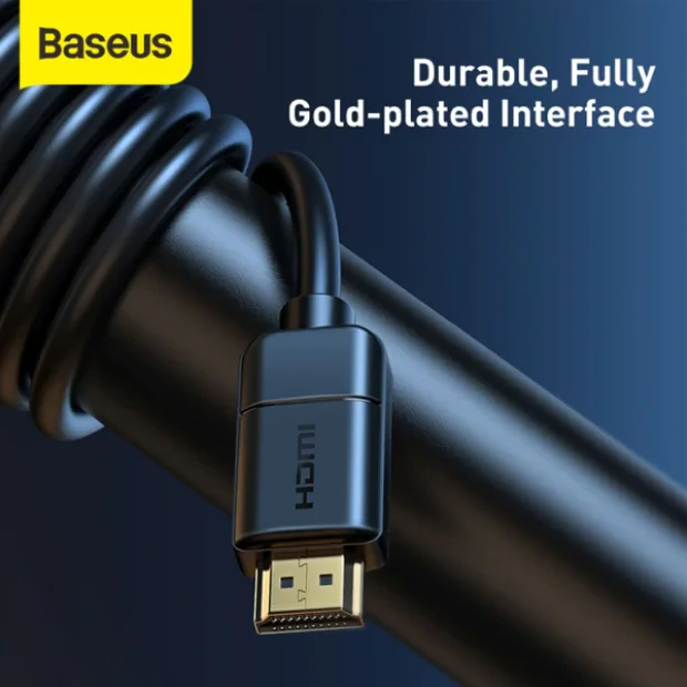 Cablu Video Baseus HD Series HDMI (T) la HDMI (T) 8m Negru