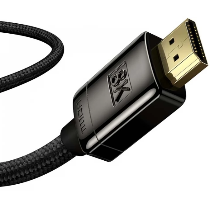 Cablu Video Baseus High Definition HDMI (T) la HDMI (T) braided 2m Negru thumb
