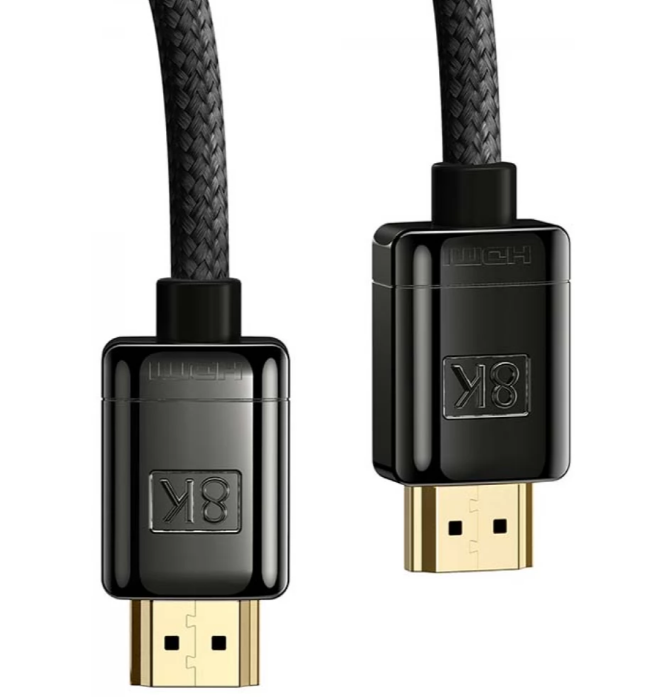 Cablu Video Baseus High Definition HDMI (T) la HDMI (T) braided 2m Negru thumb