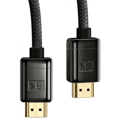 Cablu Video Baseus High Definition HDMI (T) la HDMI (T) braided 1m Negru