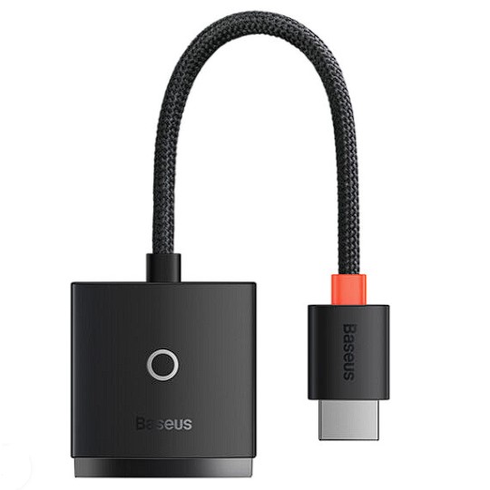 Cablu Video Baseus Lite HDMI (T) la 1 x VGA (M) Jack 3.5 0.20m Negru thumb