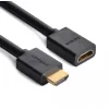 Cablu video prelungitor Ugreen HD107 HDMI (T) la HDMI (M) 3m negru