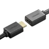 Cablu video Ugreen HD107 adaptor HDMI (T) la HDMI (M) 1m negru