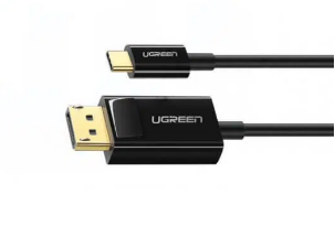 Cablu video Ugreen MM139 USB Type-C (T) la DisplayPort (T) 1.5m negru thumb