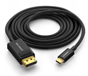 Cablu video Ugreen MM139 USB Type-C (T) la DisplayPort (T) 1.5m negru thumb