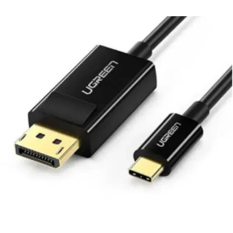 Cablu video Ugreen MM139 USB Type-C (T) la DisplayPort (T) 1.5m negru