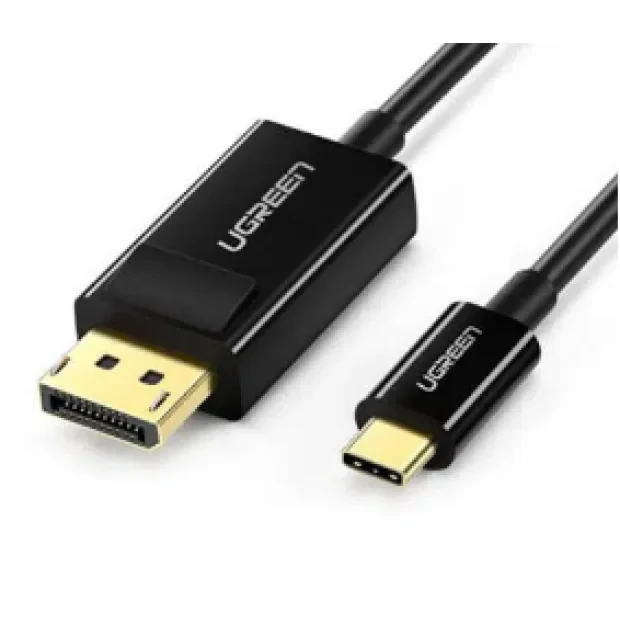 Cablu video Ugreen MM139 USB Type-C (T) la DisplayPort (T) 1.5m negru